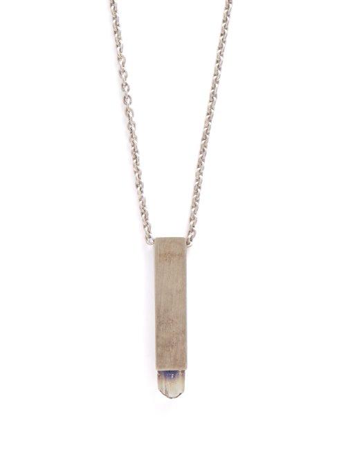 Matchesfashion.com Parts Of Four - Talisman Sterling Silver Amulet Necklace - Mens - Silver Multi