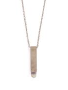 Matchesfashion.com Parts Of Four - Talisman Sterling Silver Amulet Necklace - Mens - Silver Multi