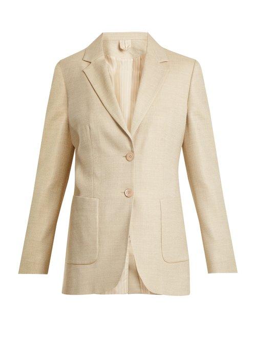 Matchesfashion.com Max Mara - Zante Jacket - Womens - Camel