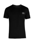 Dolce & Gabbana Crew-neck Logo-patch T-shirt