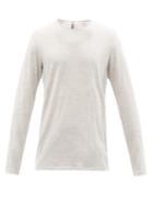 Veilance - Frame Merino-blend Long-sleeved T-shirt - Mens - Grey