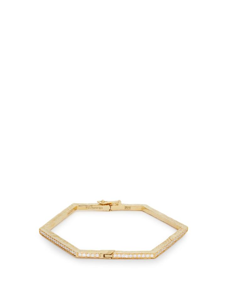 Patcharavipa 18kt Gold & Diamond Bracelet