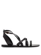Matchesfashion.com Ancient Greek Sandals - Delia Leather Sandals - Womens - Black