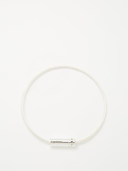Le Gramme - 7g Sterling Silver Cable Bracelet - Mens - Silver