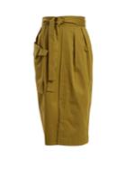 Palmer/harding Tie-waist Cotton Wrap Skirt