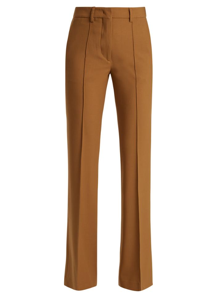Etro Veronica Stretch-wool Kick-flare Trousers