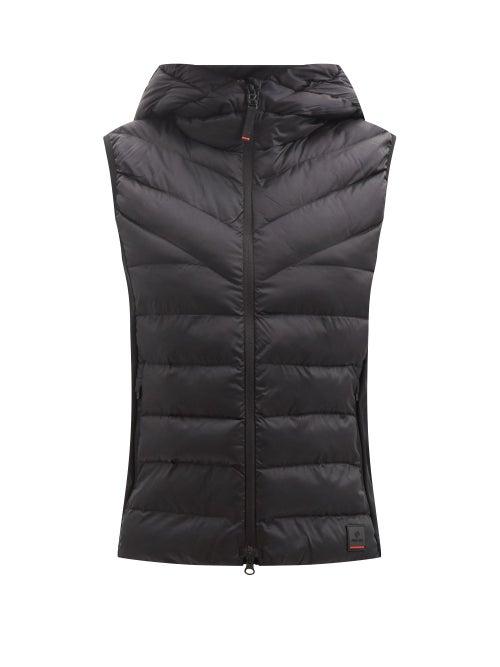Bogner Fire+ice - Rhea Hooded Quilted-shell Gilet - Womens - Black