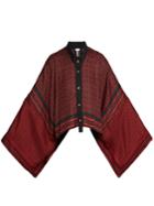 Loewe Anagram-print Silk Scarf Jacket