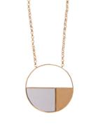 Aurélie Bidermann Bianca Mirrored Yellow Gold-plated Long Necklace