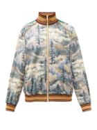 Gucci - X The North Face Jersey Track Jacket - Mens - Dark Green Multi