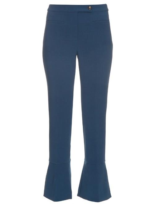 Fendi Kick-flare Wool-blend Trousers