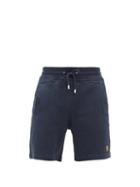 Belstaff - Fleece-back Jersey Shorts - Mens - Navy