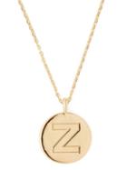 Matchesfashion.com Theodora Warre - Z Charm Gold Plated Necklace - Womens - Gold