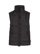 Matchesfashion.com Stone Island - Down Filled Nylon Gilet - Mens - Grey