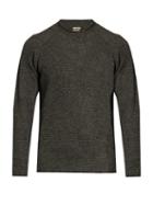Massimo Alba Raglan-sleeved Yak Honeycomb-knit Sweater