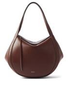 Wandler - Lin Medium Leather Shoulder Bag - Womens - Dark Brown