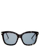 Matchesfashion.com Meeyye - Moyo Tortoiseshell Sunglasses - Womens - Grey Multi