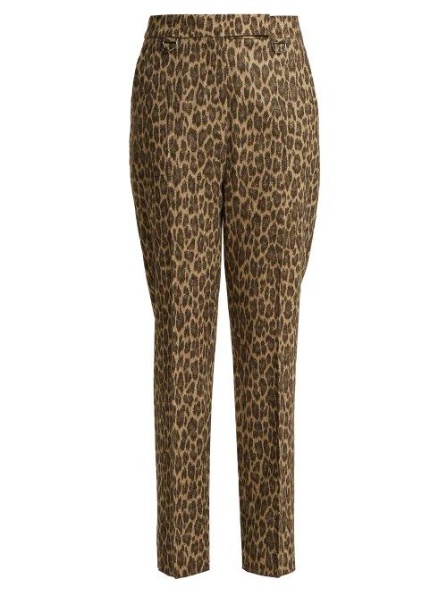 Matchesfashion.com Max Mara - Osmunda Trousers - Womens - Animal