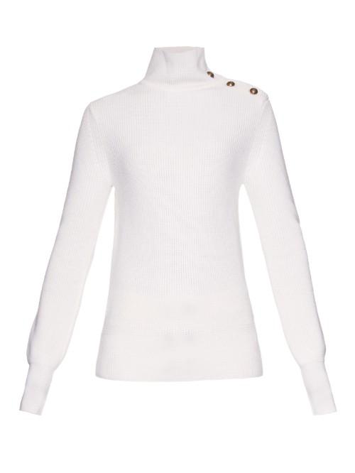 Chloé Virgin-wool Knit Roll-neck Sweater