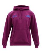The North Face Xx Kaws - X Kaws Cotton-blend Jersey Sweatshirt - Mens - Purple