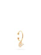 Matchesfashion.com Mizuki - Diamond, Topaz & 14kt Gold Single Ear Cuff - Womens - Pearl