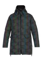 Matchesfashion.com Stone Island Shadow Project - Scarabeo Hooded Down Filled Jacket - Mens - Multi