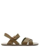 Matchesfashion.com Ancient Greek Sandals - Socrates Leather Sandals - Mens - Khaki