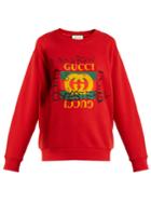 Gucci Coco Capitn Logo-print Cotton Sweatshirt