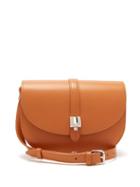 Matchesfashion.com A.p.c. - Isilde Leather Saddle Bag - Womens - Camel