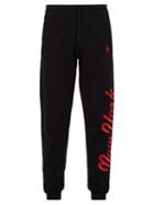 Matchesfashion.com Marcelo Burlon - Ny Mets Embroidered Track Pants - Mens - Black