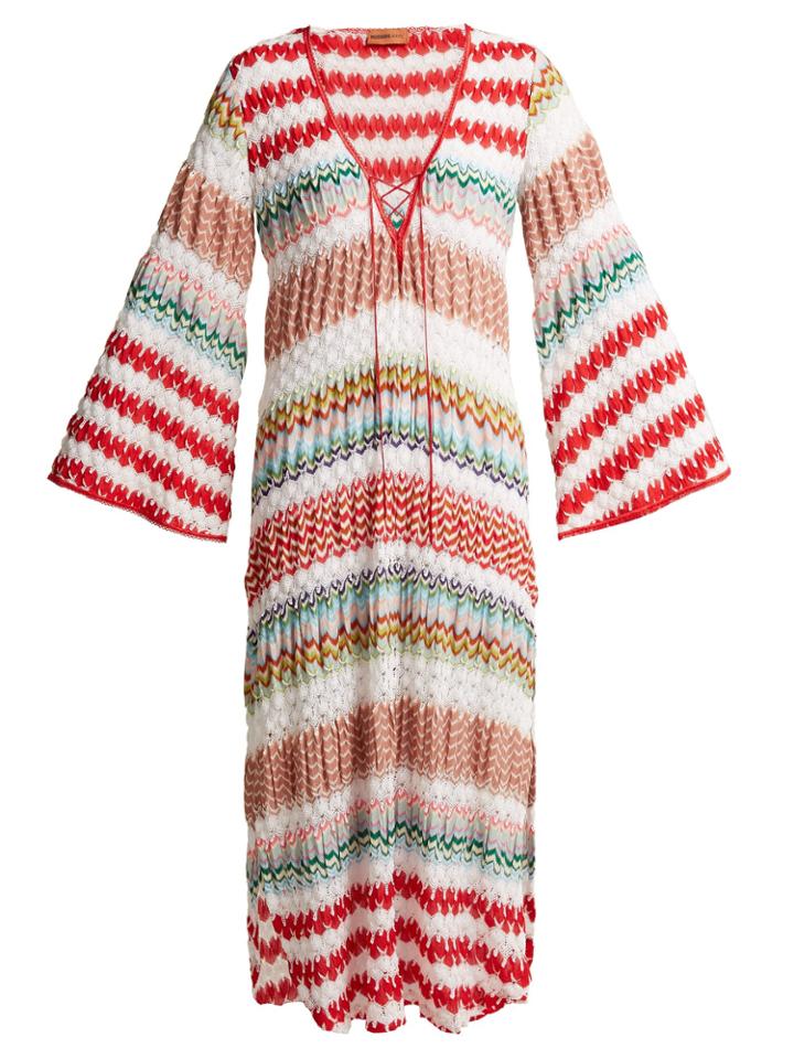 Missoni Mare Crochet-knit Kaftan