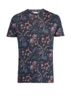 Etro Floral-print Linen-jersey T-shirt