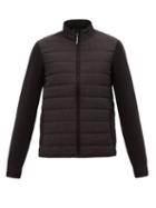 Orlebar Brown - Terrence Padded-shell And Wool Coat - Mens - Black