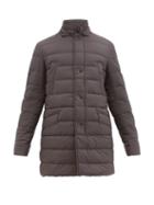 Matchesfashion.com Herno - Il Cappotto Quilted Down Coat - Mens - Grey