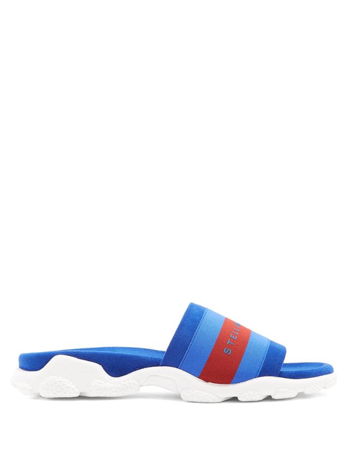 Stella Mccartney Logo-print Slides
