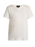 Matchesfashion.com A.p.c. - Daniela Cotton Blend T Shirt - Womens - White