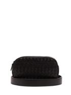 Matchesfashion.com Bottega Veneta - Intrecciato Leather Belt Bag - Womens - Black