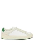 Matchesfashion.com Common Projects - Achilles Retro Suede And Leather Trainers - Womens - Green White