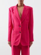 Christopher John Rogers - Padded Suit Jacket - Womens - Pink