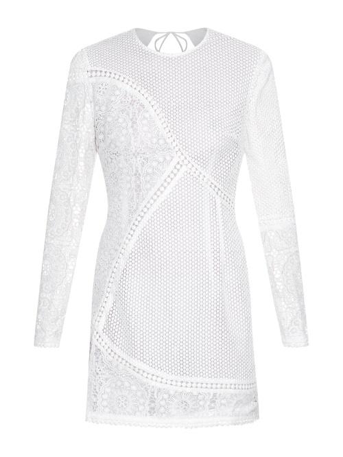 Zimmermann Anais Macram-lace Mini Dress