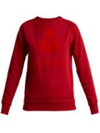 Matchesfashion.com Isabel Marant Toile - Milly Logo Print Cotton Blend Sweatshirt - Womens - Red