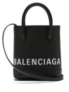 Matchesfashion.com Balenciaga - Ville Xxs Leather Tote Bag - Womens - Black