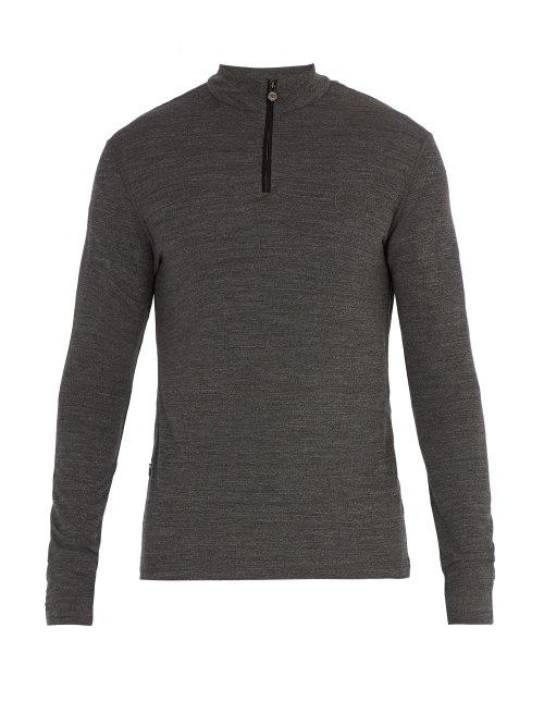 Matchesfashion.com Iffley Road - Thorpe Wool Track Top - Mens - Grey