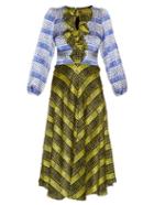 Duro Olowu Harlem Deco-print Silk Dress