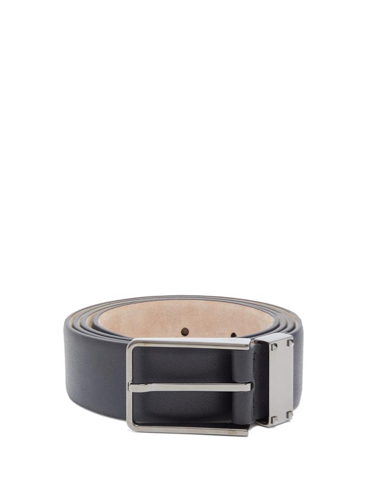 Valentino Micro-rockstud Embellished Leather Belt
