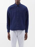 Orlebar Brown - Grasmoor Patch-pocket Denim Shirt - Mens - Navy