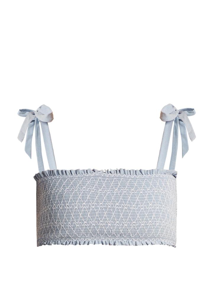 Heidi Klein Cassis Bandeau Bikini Top