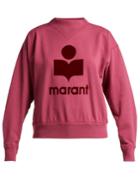 Isabel Marant Étoile Moby Logo-print Cotton-blend Sweatshirt