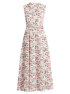 Emilia Wickstead Fabiola Floral-print Midi Dress