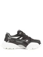 Matchesfashion.com Valentino - X Undercover Climbers Leather And Mesh Trainers - Mens - Black